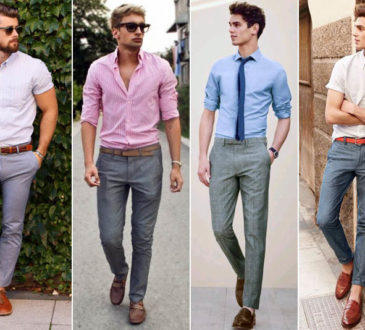 What to Wear with Grey Pants