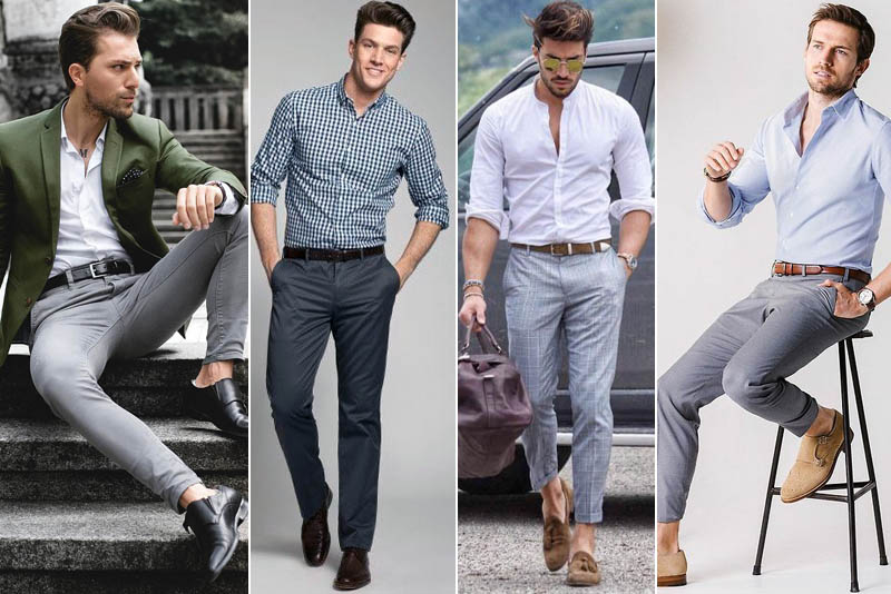 What to Wear with Grey Pants