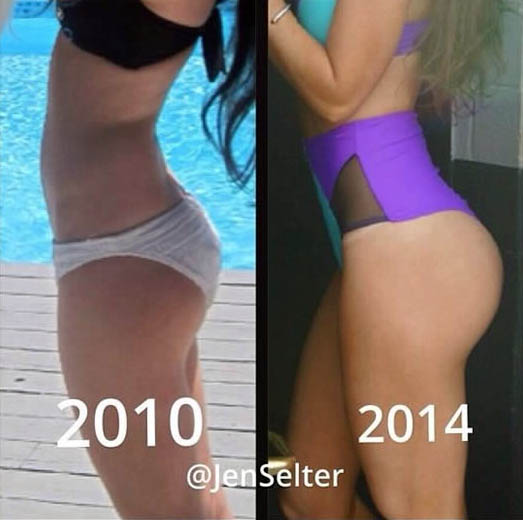 Jen Selter Before and After