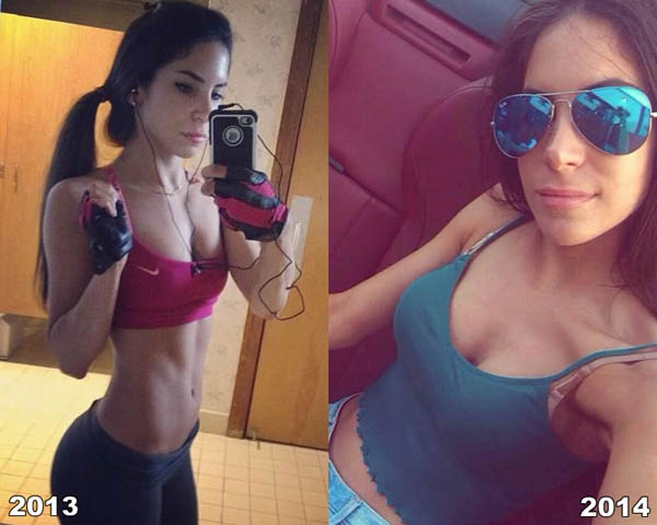 Jen Selter Before and After