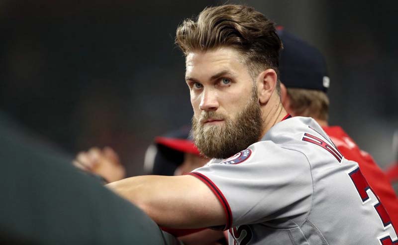 Bryce Harper Hair